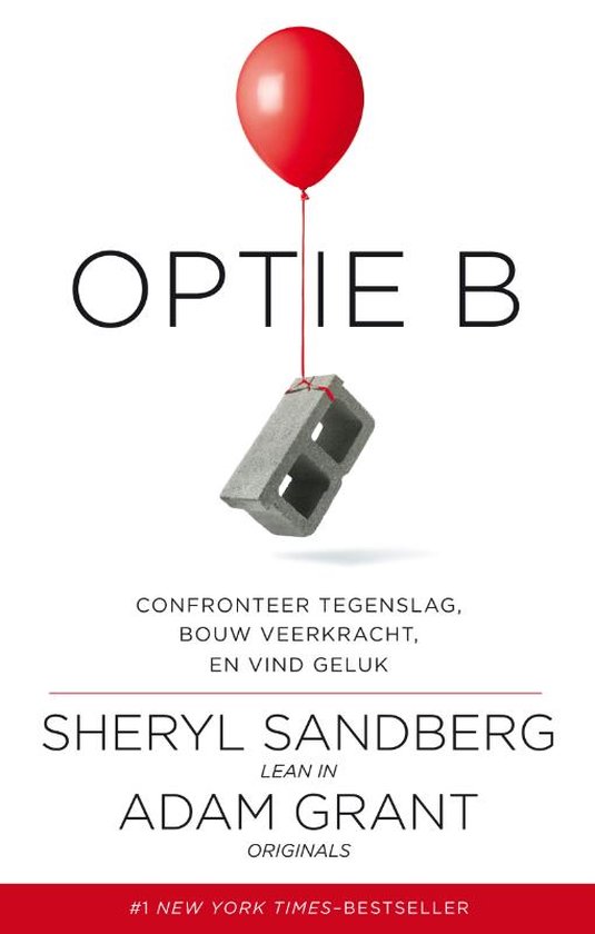 Cover Optie B van Adam Grant